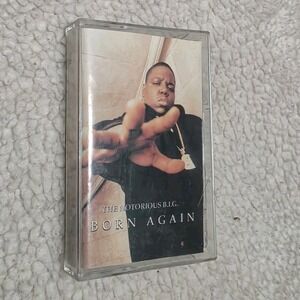 Notorious BIG Born Again Cassette OG Copy 1999 Hip Hop Rap 90's Y2K